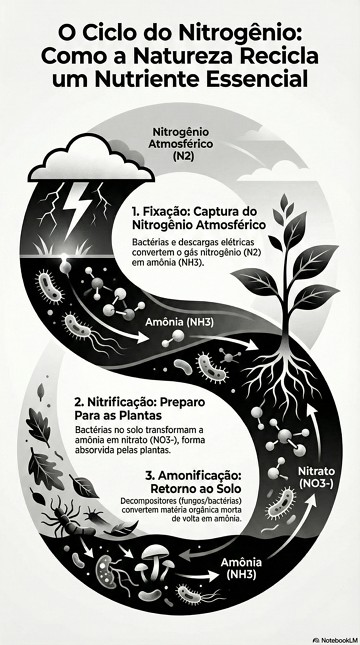 Ciclo do Nitrogênio Desenho sobre o ciclo do Nitrogênio