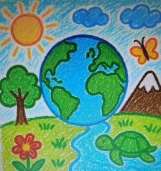 Desenho infantil sobre o Meio Ambiente Desenho infantil sobre o Meio Ambiente